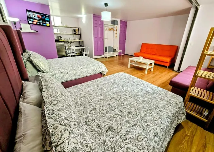 Morada Moderna Y Céntrica Ideal Hasta 5 Viajeros * México DF